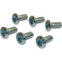 039-6A01 - Moose Racing Brake Disc Bolt Kit For Gas Gas EC300 Racing 2012 - Nickel/Silver
