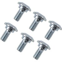 039-6A03 - Moose Racing Brake Disc Bolt Kit For Kawasaki KLX140 2008-2020 - Nickel/Silver