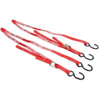 Image of 3920-0303 - Moose Racing Extra Long Heavy Duty Tie Down Straps 213cm - Red