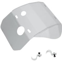 442 - Moose Racing Aluminium Skid Plate For Suzuki DR250 1990-1993 - Silver