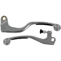 1SGHA22 - Moose Racing Competition Grip Lever Set For Honda CR125 1992-2004 - Black/Silver
