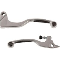 1SGHA12 - Moose Racing Competition Grip Lever Set For Honda XR250R 1986-1995 - Black/Silver