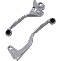 1SGYG37 - Moose Racing Competition Grip Lever Set For Kawasaki KX250 2005-2008 - Clear