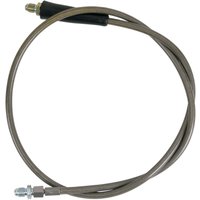 K01-3-021/P - Moose Racing Stainless Steel Braided Clutch Hose For KTM EXC250 1999-2003 - Chrome