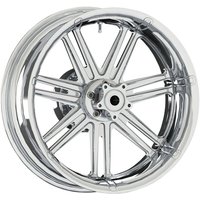Image of 10302-203-6501 - Arlen Ness 7-Valve Forged Aluminium Wheel For Harley Davidson FLHR 1584 2009 18x5.5 Rear - Chrome/Silver