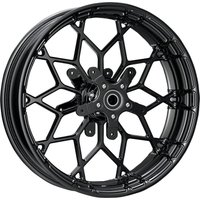 Image of 91-650 - Arlen Ness Fat Factory Forged Front Wheel Kit For Harley Davidson FLH 1868 2021 18x5.5 Front - Black