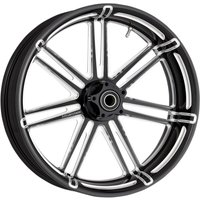 Image of 10301-203-6501 - Arlen Ness 7-Valve Forged Aluminium Wheel For Harley Davidson FLHR 1584 2009 18x5.5 Rear - Black