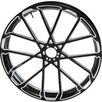 Image of 71-503 - Arlen Ness Procross Forged Billet Rim For Indian Challenger 108 2020-2022 21x3.5 Front - Black