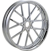 Image of 71-513 - Arlen Ness Procross Forged Billet Rim For Indian Challenger 108 2020-2022 21x3.5 Front - Chrome/Silver