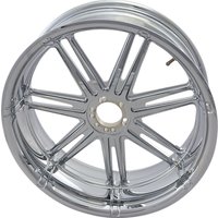 Image of 71-532 - Arlen Ness 7-Valve Forged Billet Rim For Indian Challenger 108 2020-2022 18x5.5 Rear - Chrome/Silver
