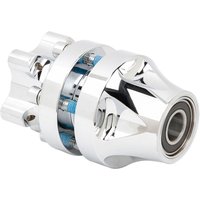 Image of 71-613 - Arlen Ness Cartridge Hub For Harley Davidson FLDE 1750 2018-2020 Front - Chrome/Silver