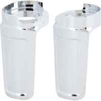 Image of 120-001 - Arlen Ness Method Performance Bagger Fork Guards For Harley Davidson FLHR 1690 - Chrome