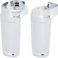 Image of 120-001 - Arlen Ness Method Performance Bagger Fork Guards For Harley Davidson FLHR 1690 - Chrome