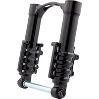 Image of 120-002 - Arlen Ness Method No Flex Fork Legs For Harley Davidson FLH 1868 ABS 2021 - Black