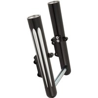 Image of 40-530 - Arlen Ness Hot Legs Deep Cut Fork Legs For Harley Davidson FLHX 1923 2024 - Black