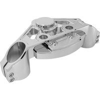 130-008 - Arlen Ness Method (+2”) Drop Triple Tree Kit For Harley Davidson FLTRK 1868 2020-2023 - Chrome