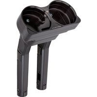 Image of 520-032 - Arlen Ness Method Kickback Handlebar Riser For Harley Davidson FLHRXS 1868 2024 25.5 cm (10") Rise - Black
