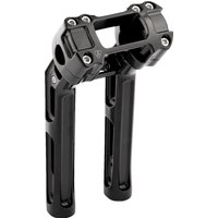 Image of 520-053 - Arlen Ness Method Kickback Handlebar Riser For Harley Davidson FXBB 1750 2018-2020 - Black