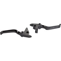 Image of 530-016 - Arlen Ness Method Lever Set For Harley Davidson FLHR 1584 2008 - Black