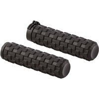 Image of 07-350 - Arlen Ness Air Trax Grips For Harley Davidson FL 1200 1976-1977 - Black