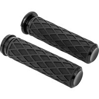 500-004 - Arlen Ness Diamond Grips For Harley Davidson FLD 1690 2012-2013 - Black