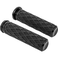 500-007 - Arlen Ness Diamond Grips For Harley Davidson FLDE 1750 2018-2020 - Black
