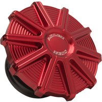701-006 - Arlen Ness Vented Gas Cap For Harley Davidson FLD 1690 2012-2013 - Red