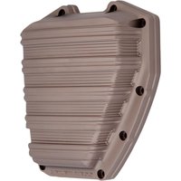 Image of 03-976 - Arlen Ness 10 Gauge Cam Cover For Harley Davidson FLD 1690 2012-2013 - Titanium