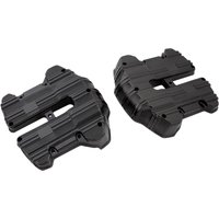 Image of 18-266 - Arlen Ness 10 Gauge Rocker Box Top Covers For Harley Davidson FLDE 1750 2018-2020 - Black