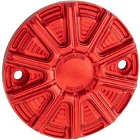 700-014 - Arlen Ness 10-Gauge Points Cover For Harley Davidson FLDE 1750 2018-2020 - Red
