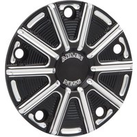 700-026 - Arlen Ness 10-Gauge Points Cover For Harley Davidson FLD 1690 2012-2013 - Black