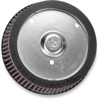 18-080 - Arlen Ness Replacement Big Sucker Stage 1 Air Filter For Harley Davidson FLHR 1584 2008 - Black/Red