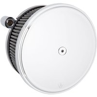 18-818 - Arlen Ness Big Sucker Stage II Air Filter Kit For Harley Davidson FLD 1690 2012-2013 - Chrome