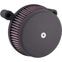 18-325 - Arlen Ness Big Sucker Stage I Air Filter Kit For Harley Davidson FLHR 1584 2008 - Black/Wrinkle
