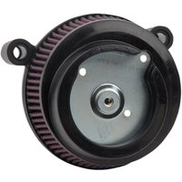 Image of 18-829 - Arlen Ness Big Sucker Air Filter Kit For Harley Davidson FLD 1690 2012-2013 - Black