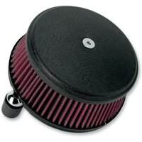18-329 - Arlen Ness Big Sucker Stage I Air Filter Kit For Harley Davidson XL 1200 C 1996-2020 - Black/Wrinkle