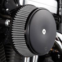 50-339 - Arlen Ness Big Sucker Stage I Air Filter Kit For Harley Davidson XL 1200 C 1996-2020 - Black/Wrinkle