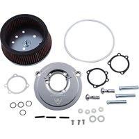 Image of 18-446 - Arlen Ness Big Sucker Air Filter Kit For Harley Davidson XL 1200 C 2016-2020 - Chrome