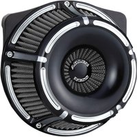 Image of 18-915 - Arlen Ness Inverted Series Air Cleaner Kit For Harley Davidson FLDE 1750 2018-2020 - Black