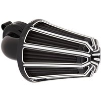 81-012 - Arlen Ness Monster Sucker Air Cleaner Kit For Harley Davidson XL 1200 C 1996-2020 - Black