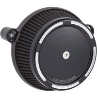 18-308 - Arlen Ness Big Sucker Stage 1 Air Filter Kit For Harley Davidson FLDE 1750 2018-2020 - Black/Chrome