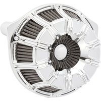 Image of 18-946 - Arlen Ness Inverted Series Air Cleaner Kit For Harley Davidson FLDE 1750 2018-2020 - Chrome