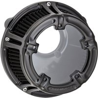 Image of 18-967 - Arlen Ness Method Clear Series Air Cleaner For Harley Davidson FLD 1690 2012-2013 - Black