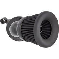 81-200 - Arlen Ness Velocity 65° Air Cleaner Kit For Harley Davidson FLDE 1750 2018-2020 - Black