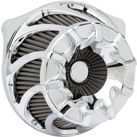Image of 18-982 - Arlen Ness Inverted Series Air Cleaner Kit For Harley Davidson FLD 1690 2012-2013 - Chrome