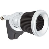 81-205 - Arlen Ness Velocity 65° Air Cleaner Kit For Harley Davidson FLD 1690 2012-2013 - Chrome