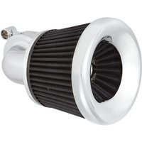 600-029 - Arlen Ness Velocity 90° Air Cleaner Kit For Harley Davidson FLDE 1750 2018-2020 - Chrome