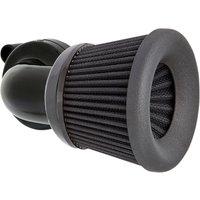 600-028 - Arlen Ness Velocity 90° Air Cleaner Kit For Harley Davidson FLDE 1750 2018-2020 - Black