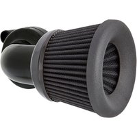 Image of 600-030 - Arlen Ness Velocity 90° Air Cleaner Kit For Harley Davidson FLHR 1584 2008 - Black