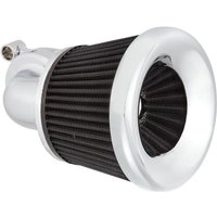 600-035 - Arlen Ness Velocity 90° Air Cleaner Kit For Harley Davidson XL 1200 C 1996-2020 - Chrome